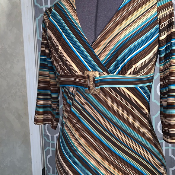 3/15🔥Stripe body con dress - Picture 2 of 4